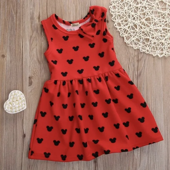 minnie mouse dress 1st birthday Minnie Mouse Dress Size 4 / Red